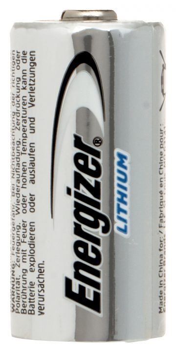 LITIJA BATERIJA BAT-CR123A/E*P2 3 V CR123A ENERGIZER